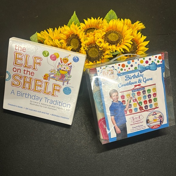 ELF Other - In package Elf of the Shelf birthday edition book and games and calendar